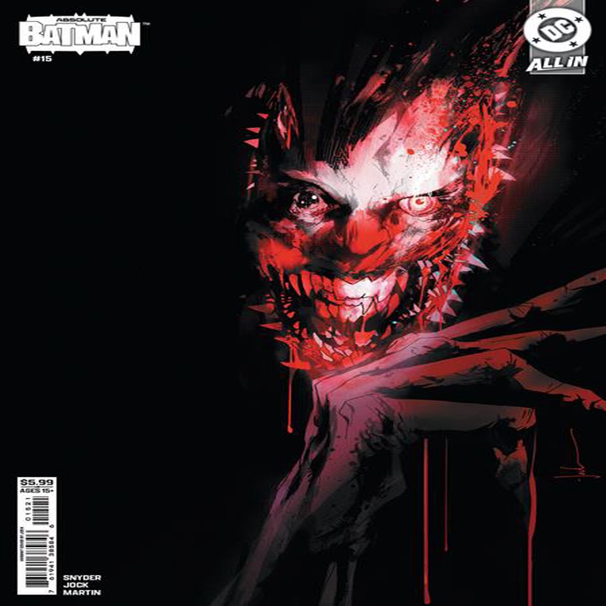 Absolute Batman 15 Cover B Jock Card Stock Variant