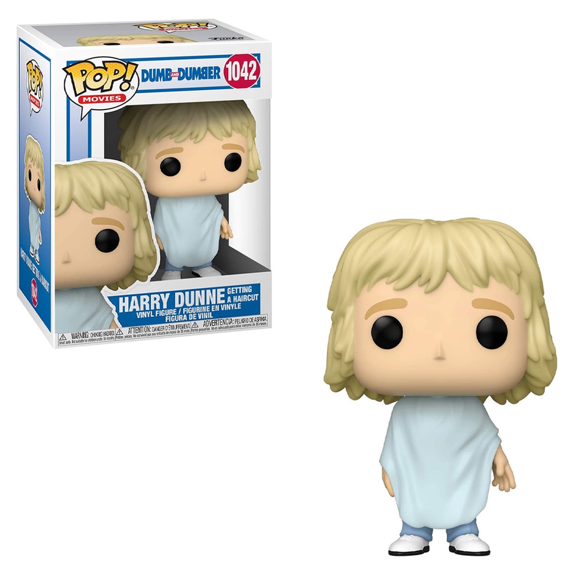 Funko POP Dumb and Dumber - Harry Getting Haircut Vinyl Figure 1042