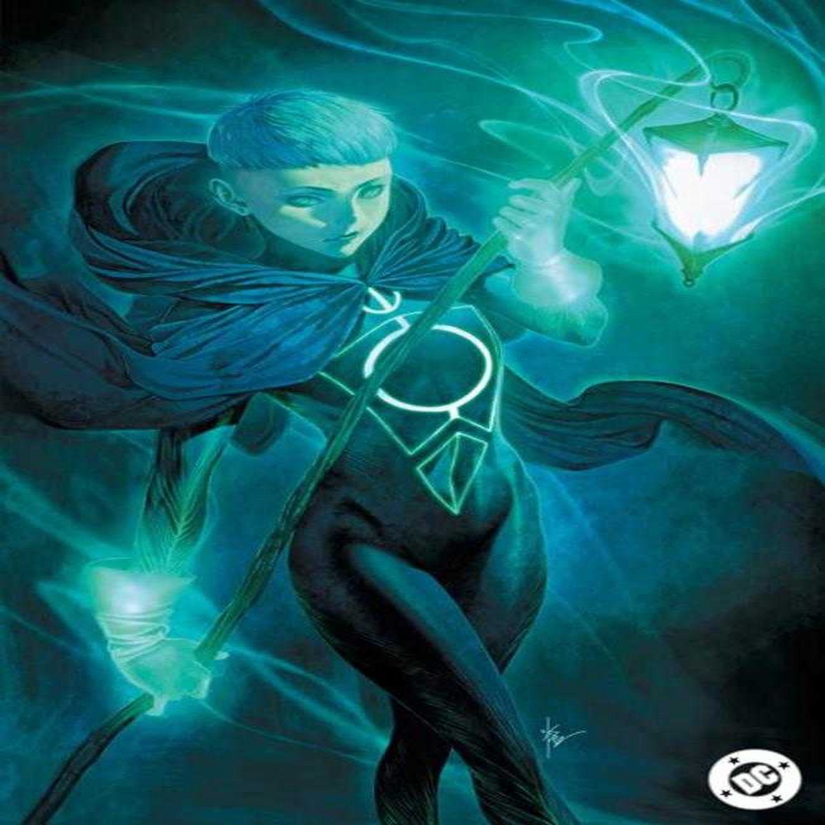 Green Lantern Dark 1 (Of 7) Cover D Homare Foil Variant