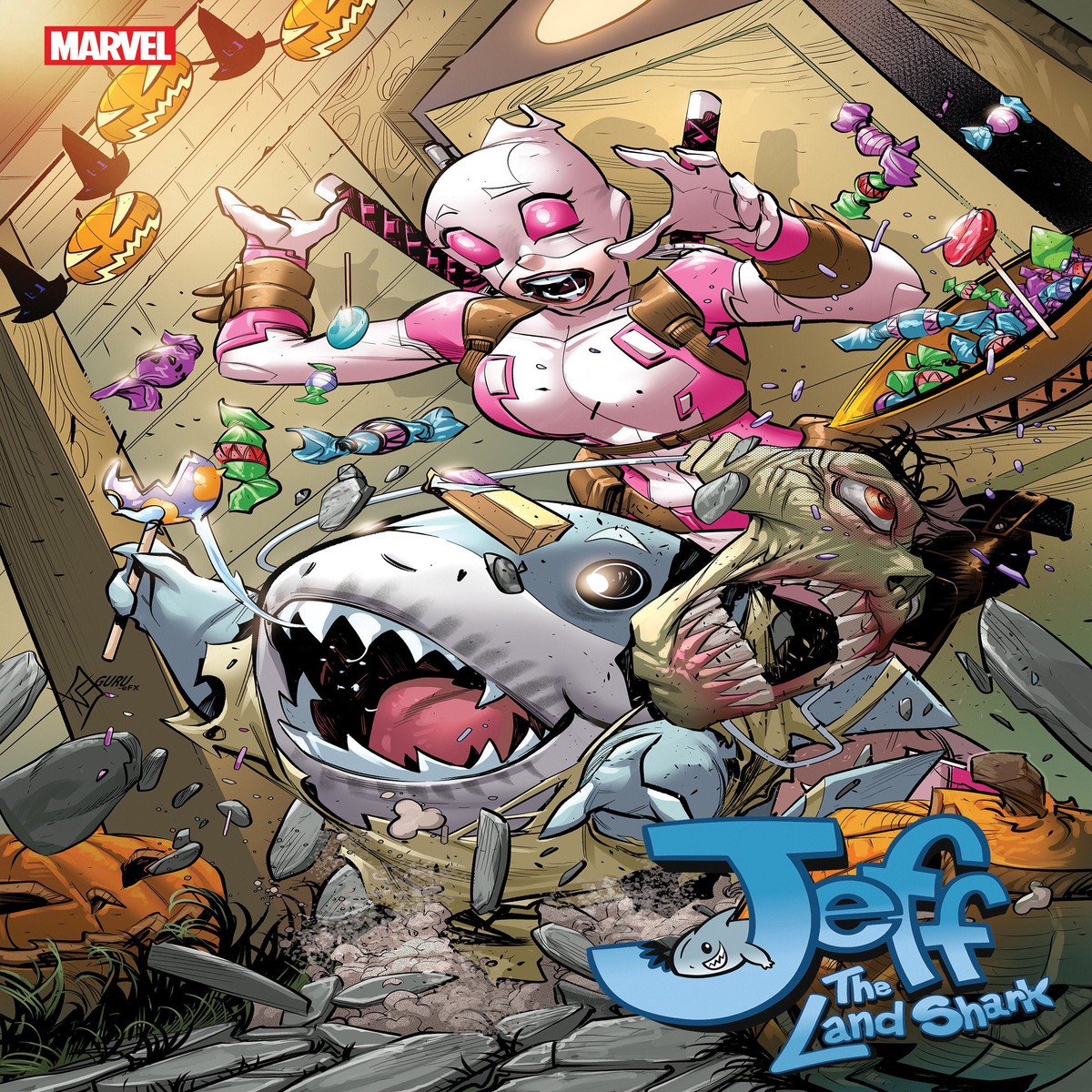 Jeff The Land Shark 5 Federico Vincentini Variant