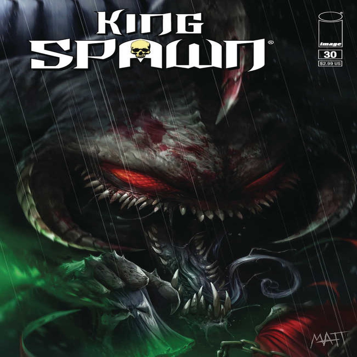 King Spawn 30 Cover B Francesco Mattina Variant