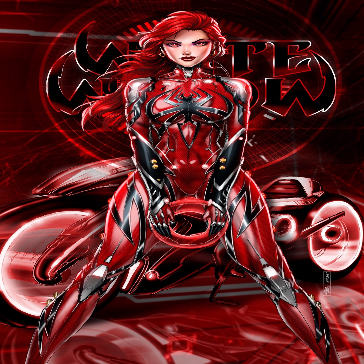NYCC Blood Widow Tron Trade Wraparound Comic