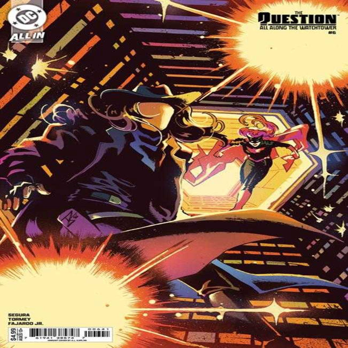 Question All Along The Watchtower 6 (Of 6) Cover D Al Kaplan Card Stock Variant