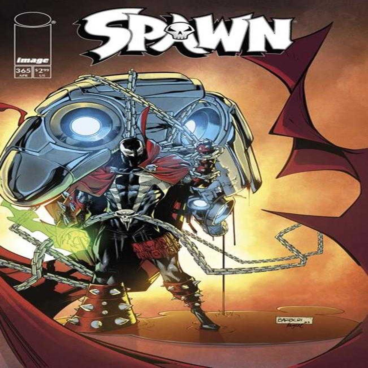 Spawn 365 Cover A Carlo Barberi