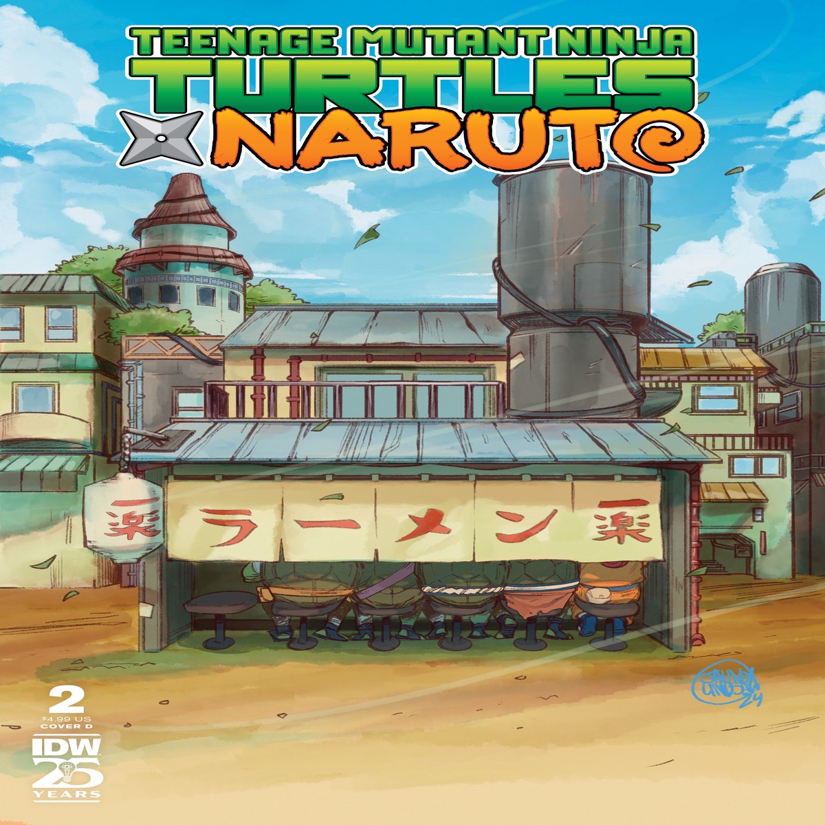 Teenage Mutant Ninja Turtles X Naruto 2 Variant D (Lindsay)
