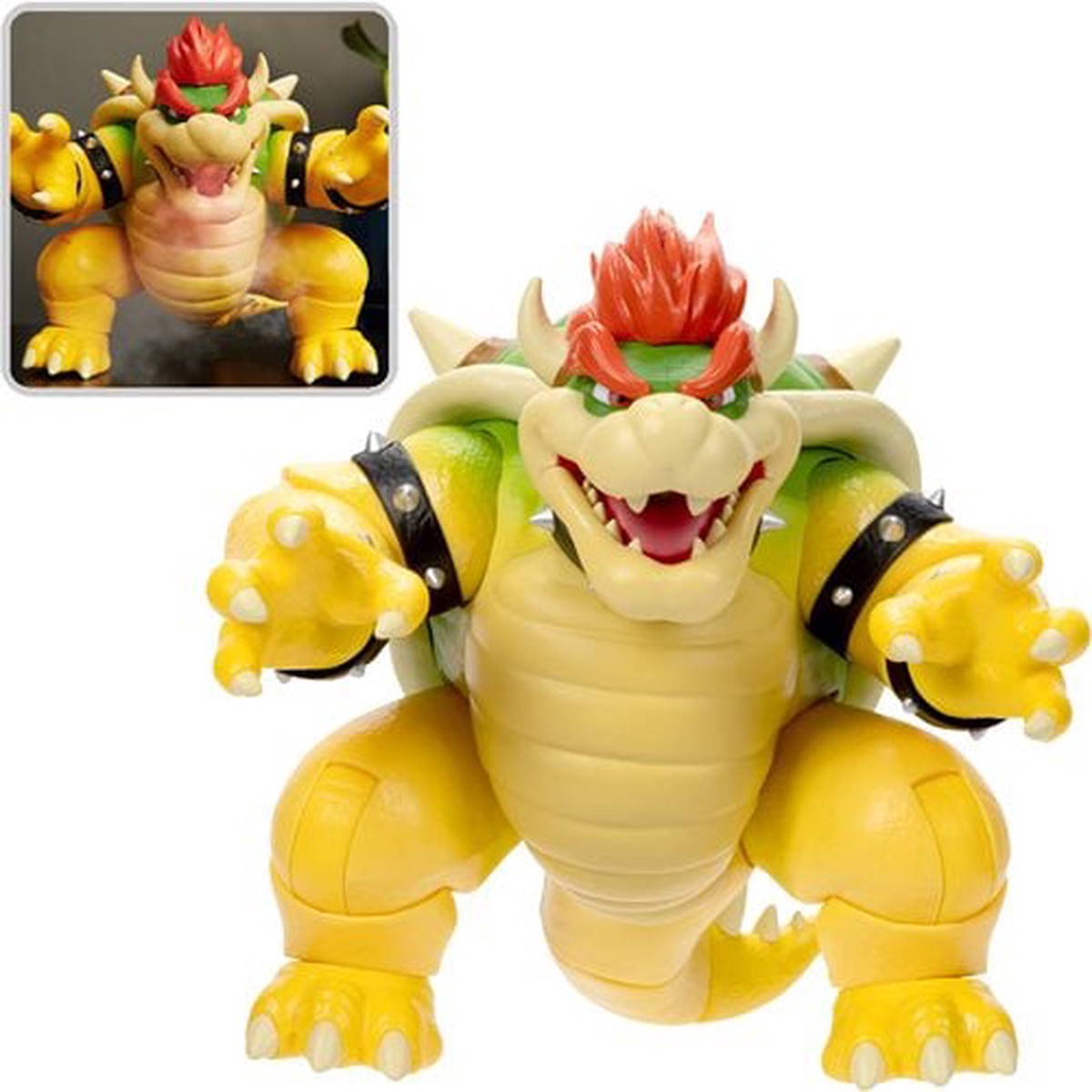 The Super Mario Bros Movie Fire Breathing Bowser 7-Inch Figure