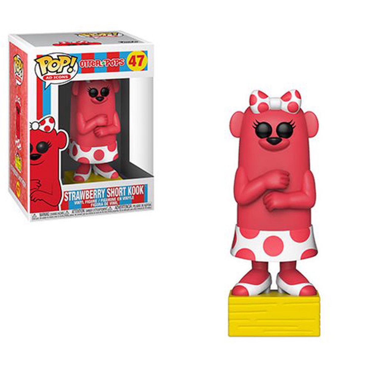 Funko POP Ad Icons Otter Pops - Strawberry Short Kook Vinyl Figure 47