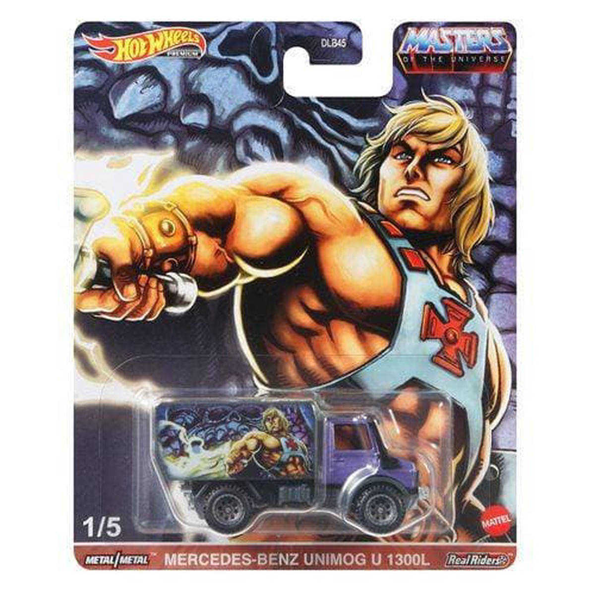 Hot Wheels Pop Culture 2021 - MOTU - 15 Mercedes-Benz Unimog U 1300L