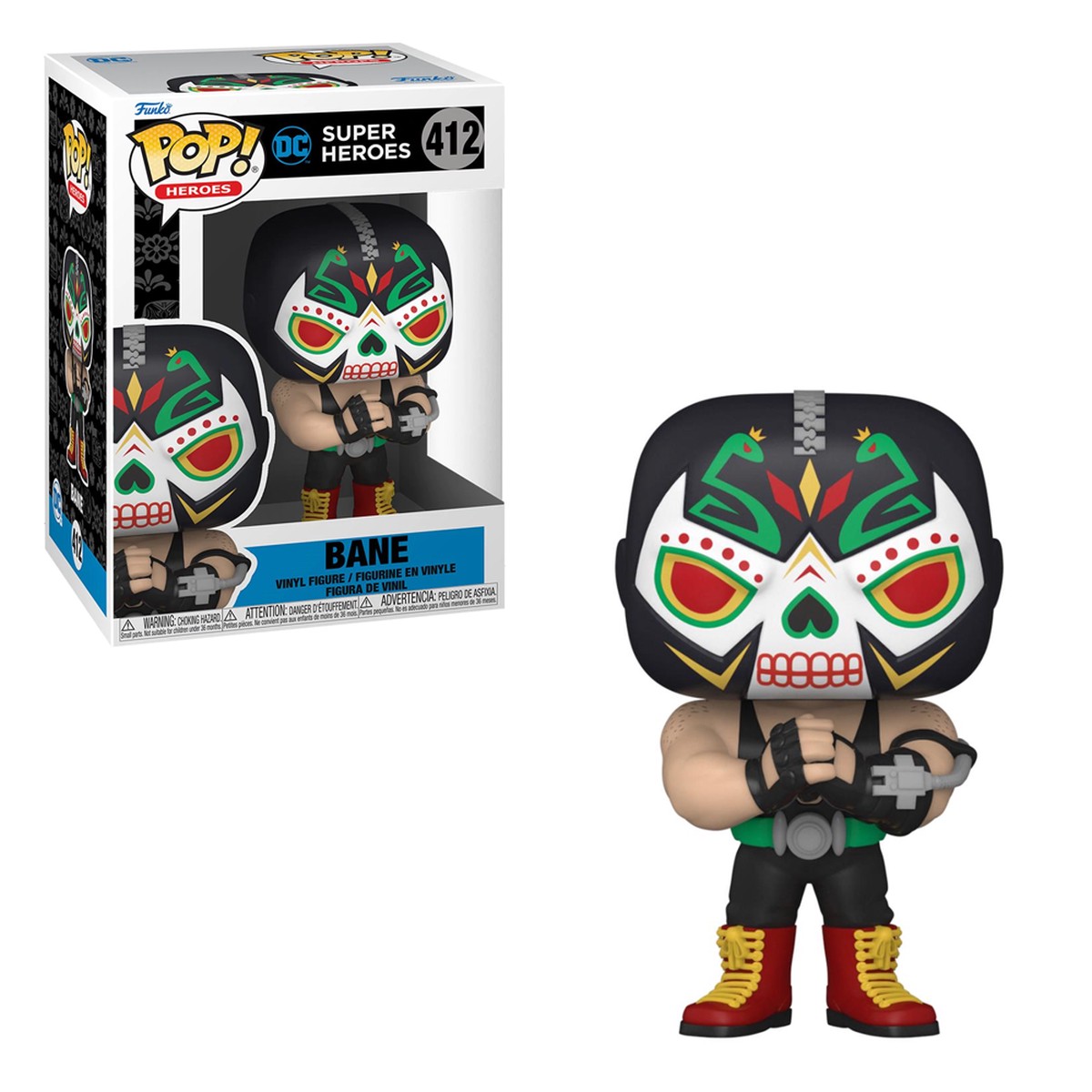 Funko POP DC Super Heroes Dia De Los - Bane Vinyl Figure 412