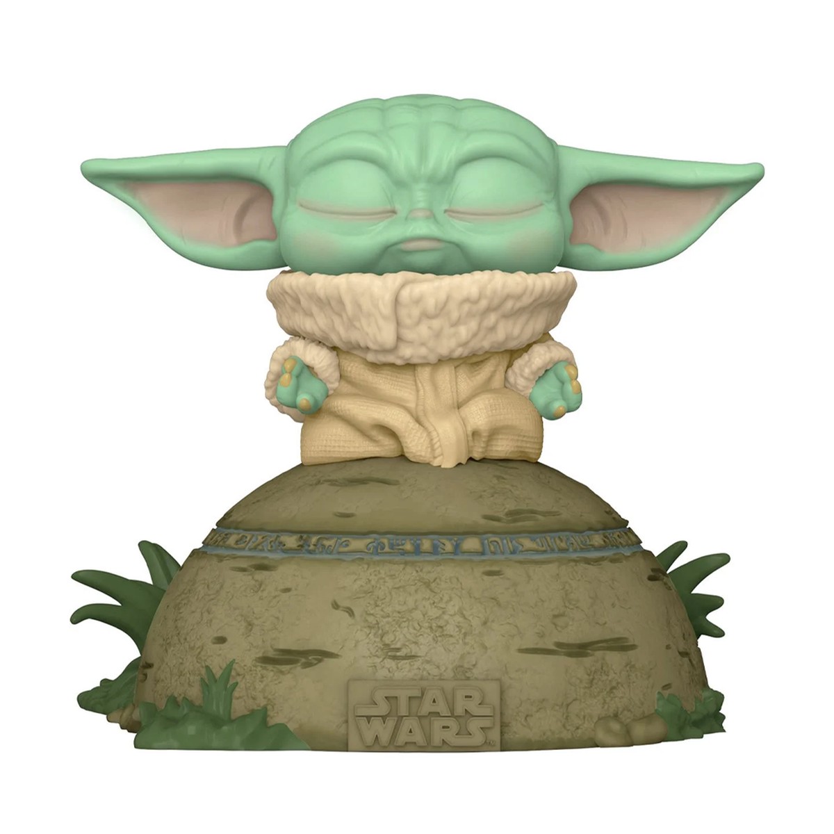 Funko POP Deluxe Star Wars The Mandalorian - Grogu Using the Force (with Light and Sounds) Vinyl Figure