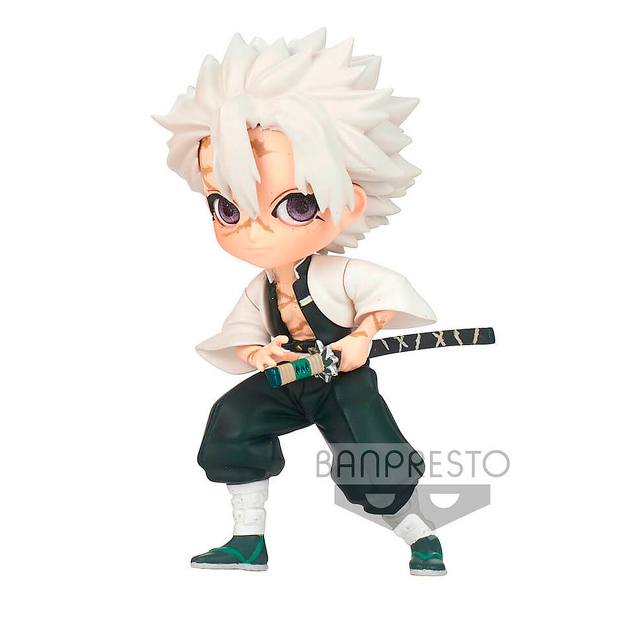 Banpresto Demon Slayer Kimetsu no Yaiba - Q Posket Petit Vol 5 Sanemi Shinazugawa (Ver B)