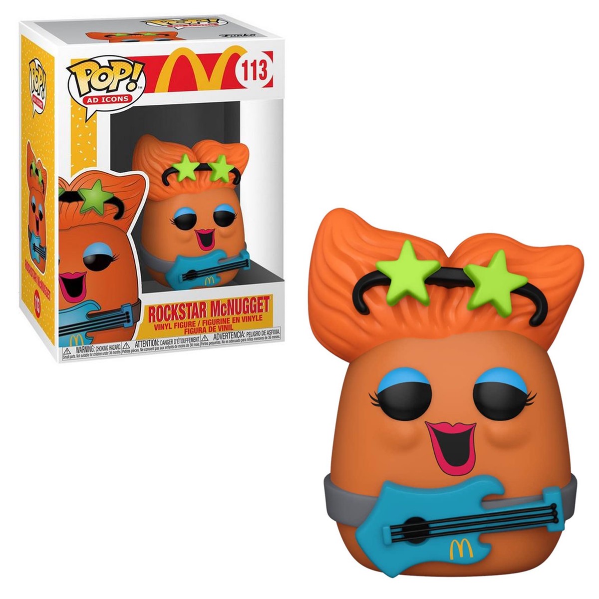 Funko POP Ad Icons McDonalds - Rockstar Nugget Vinyl Figure 113