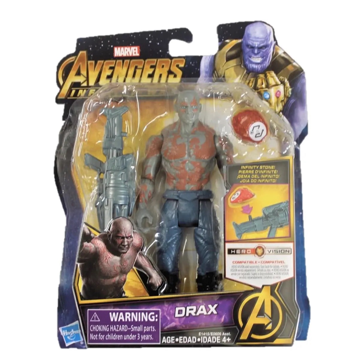 Avengers Infinity War Drax with Infinity Stone 6-Inch Action Figure