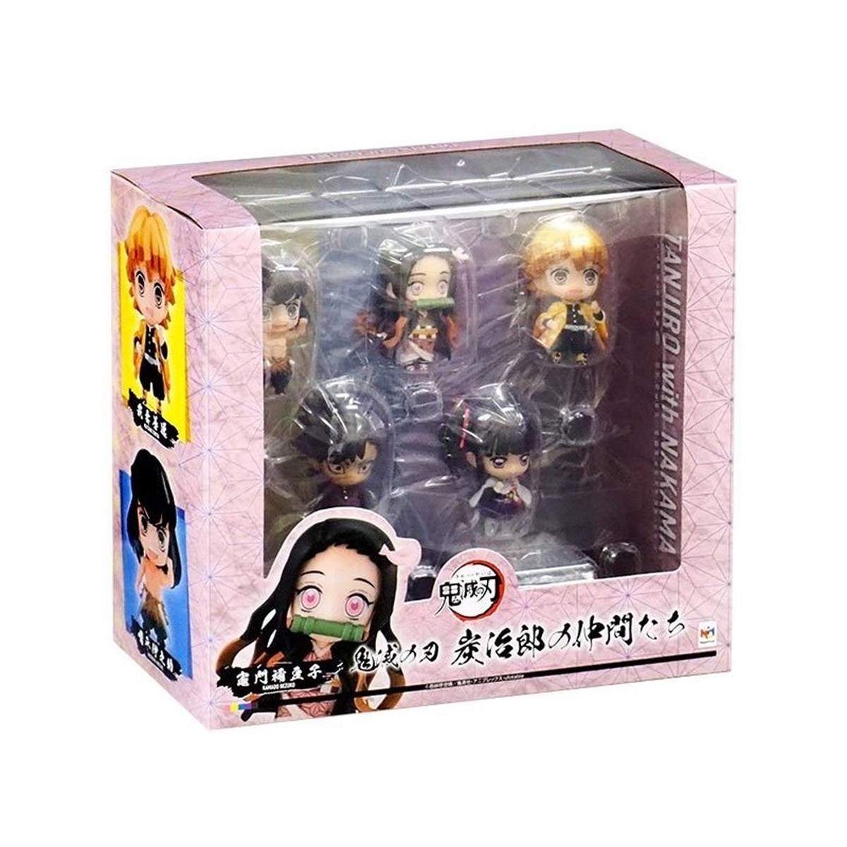 Megahouse Demon Slayer Kimetsu no Yaiba - Tanjiro Friends Mascot Box of 5 Figures