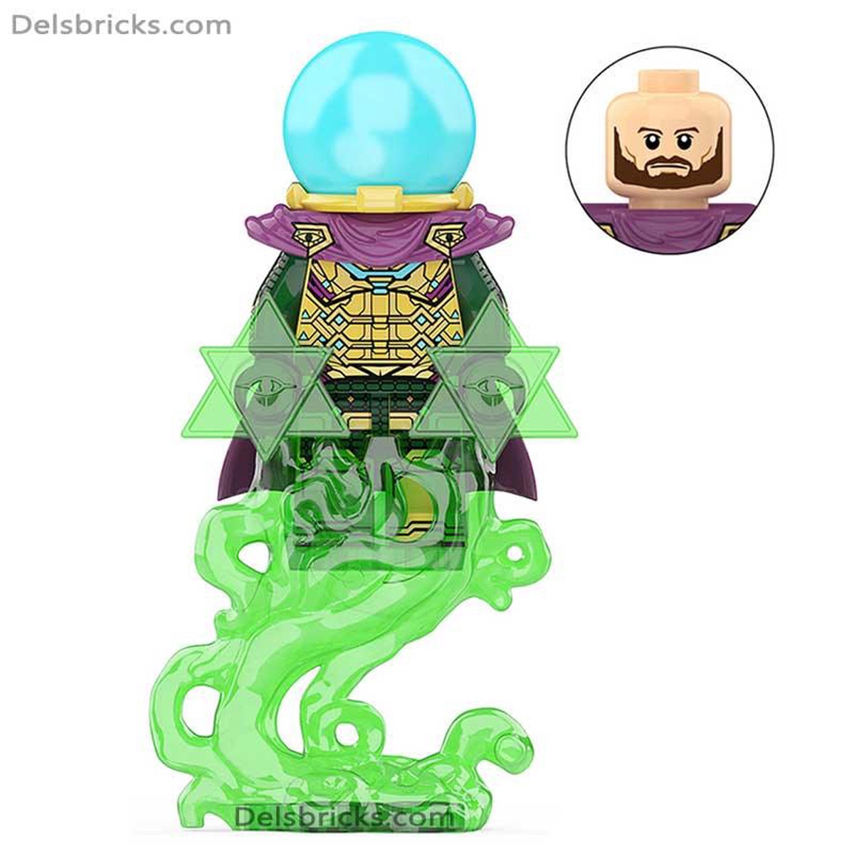 Mysterio from Spider-Man Lego Minifigures Custom Toys