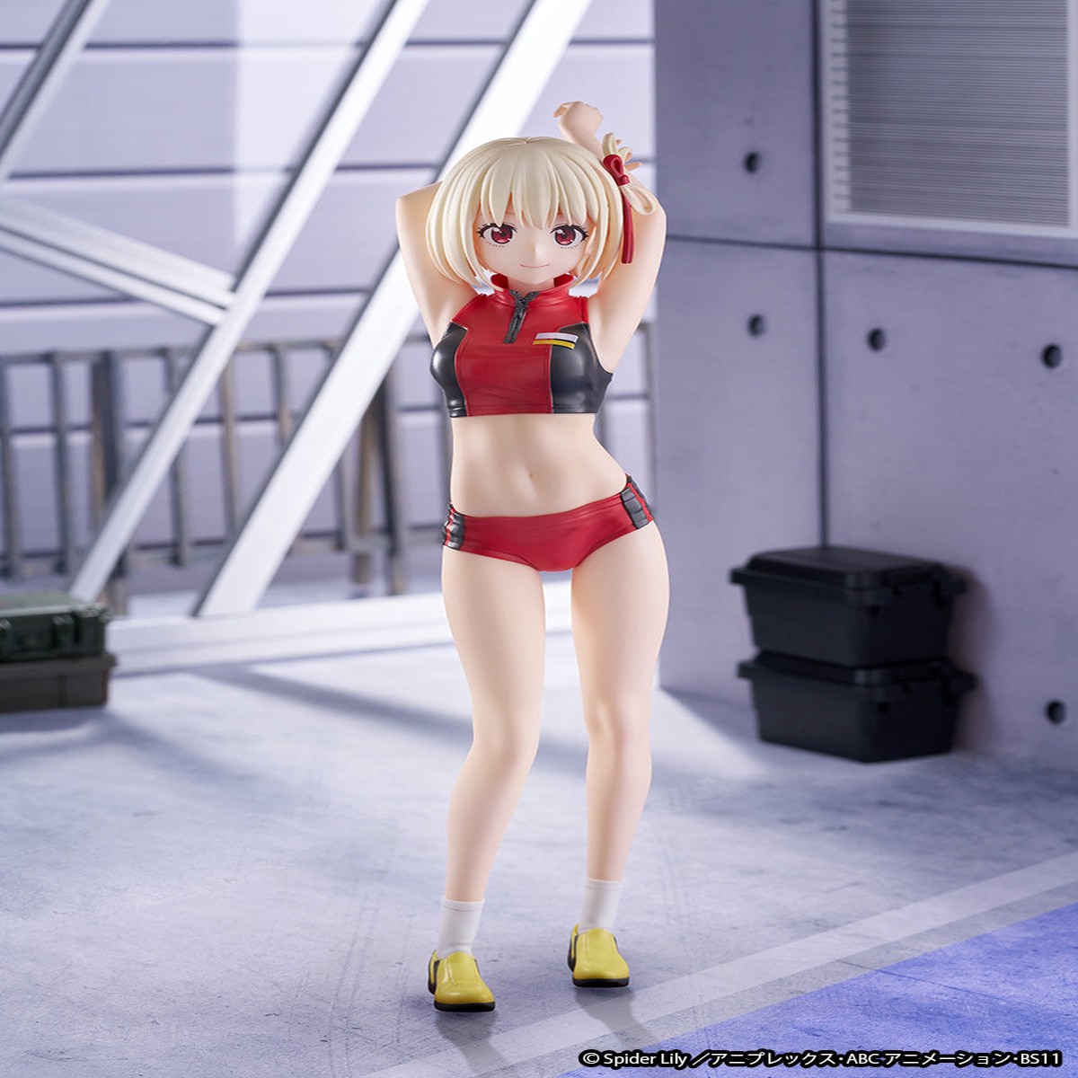 Lycoris Recoil Ques Q Complete Figure - Nishikigi Chisoku Training Wear Pre-Order Apr 2026