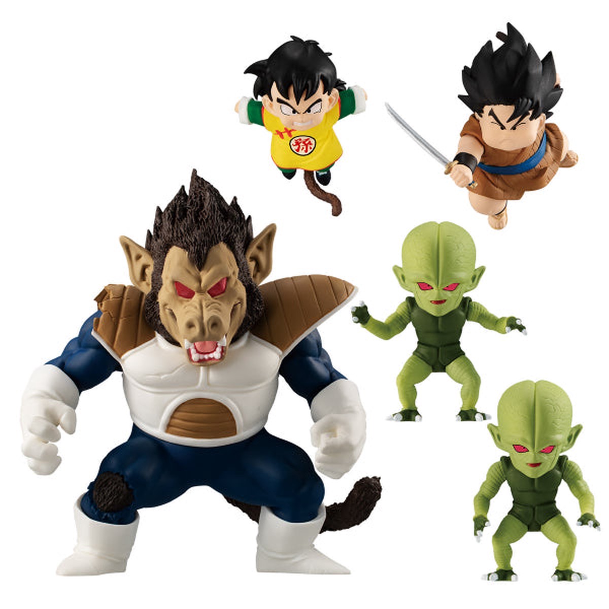DRAGONBALL ADVERGE MOTION GREAT APE VEGETA SET WO GUM